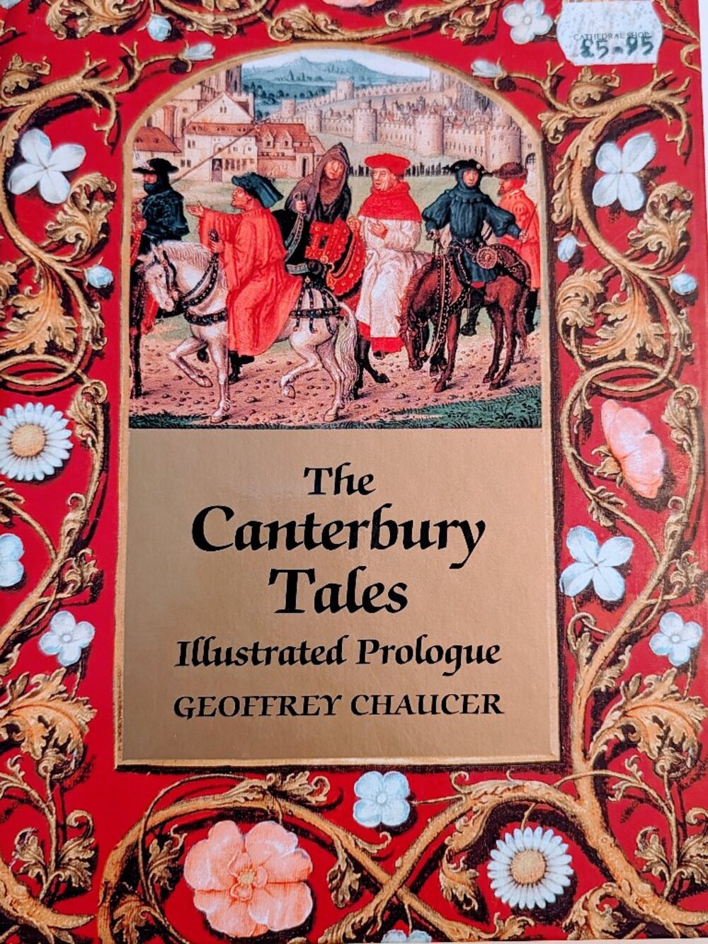 VTG The Canterbury Tales Illustrated Prologue HC Geoffrey Chaucer UK Edition